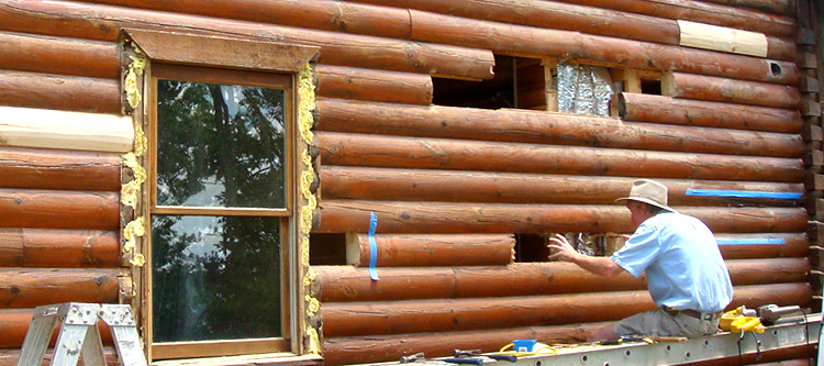 Log Home Repair Hopkins County, Kentucky